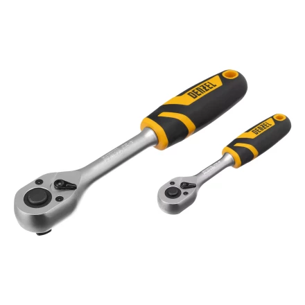 Набор инструментов Denzel 15803, 1/2&quot;, 1/4&quot;, CrV, S2, пластиковый кейс, 100 предметов купить в Уфе