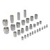 Набор инструментов Denzel 15803, 1/2&quot;, 1/4&quot;, CrV, S2, пластиковый кейс, 100 предметов купить в Уфе