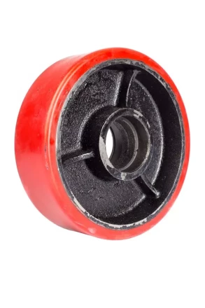 Колесо полиуретановое 160х50 мм без подшипника для тележек гидравлических JC/DF-III/DB/BFC 1000295 купить в Уфе