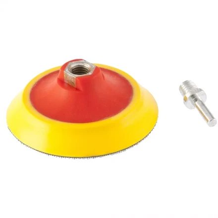 Насадка для дрели и УШМ с липучкой 150 мм мягкая MATRIX артикул 76213 купить в Уфе