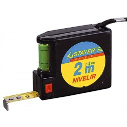 Рулетка STAYER &quot;NIVELIR&quot;, 2м 3408-2