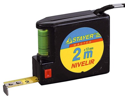 Рулетка STAYER &quot;NIVELIR&quot;, 2м 3408-2 купить в Уфе