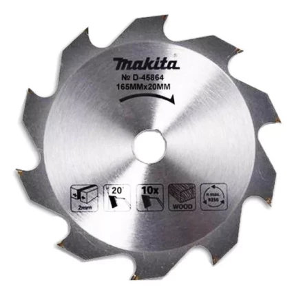 Диск пильный Makita D-45864, 165х20х2мм, 10 зубьев купить в Уфе