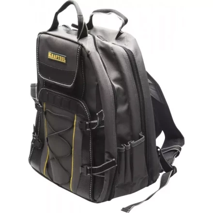 Рюкзак KRAFTOOL &quot;INDUSTRIE&quot; для инструмента, 2 внутренних отделения, 49 карманов размер 430х360х230мм 38745 купить в Уфе