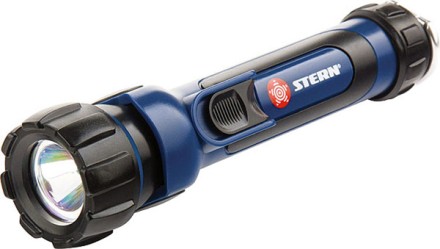 Фонарик светодиодный, противоударный, влагозащищённый,  1 яркий Led, 2хАА, Stern 90520 купить в Уфе