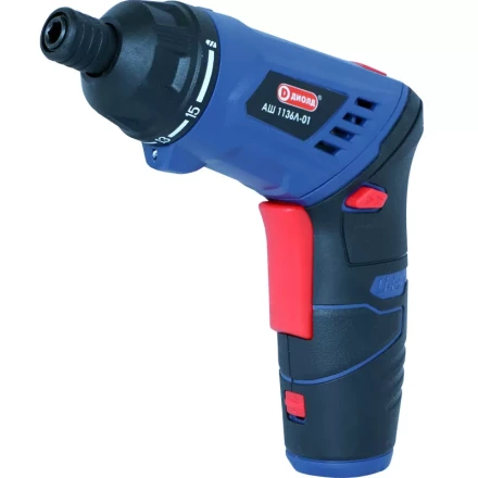 Аккумуляторный шуруповерт (отвертка) Диолд АШ 1136Л-01 купить в Уфе