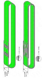Строп текстильный кольцевой СТК 1 т L=1 м SF6 30 мм купить в Уфе