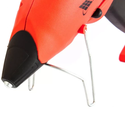 Клеевой пистолет 11 мм подставка кейс 20 160 Вт 16 г/мин регулятор 150-200° Matrix 93015 купить в Уфе