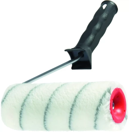 Валик &quot;Грейтекс&quot; пластмассовая ручка 180 мм ворс 12 мм D 40 мм полиакрил  MATRIX 80882 купить в Уфе