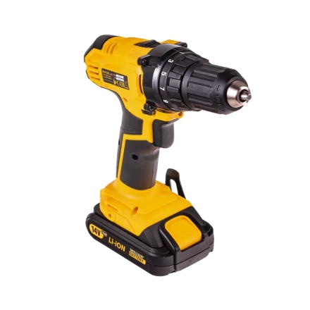 Дрель-шуруповерт аккумуляторная CDL-IB-14-02 Denzel 26112 купить в Уфе