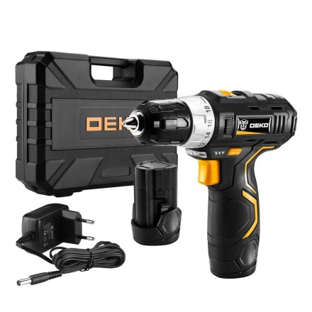 Дрель аккумуляторная в наборе DEKO GCD12DU3 SET4, 063-4140 купить в Уфе