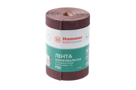 Лента шлифовальная в рулоне HAMMER Flex  216-002 купить в Уфе
