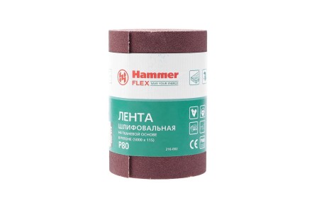 Лента шлифовальная в рулоне HAMMER Flex  216-002 купить в Уфе