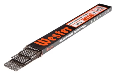 Электроды для сварки WESTER МР-3, 3.0 мм, 1 кг купить в Уфе