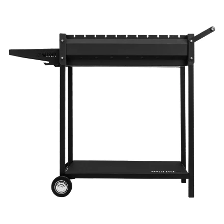 Мангал сварной на колесах, 662 х 390 х 152/805 мм, сталь 2 мм, кочерга в комплекте, Camping Palisad 69669 купить в Уфе