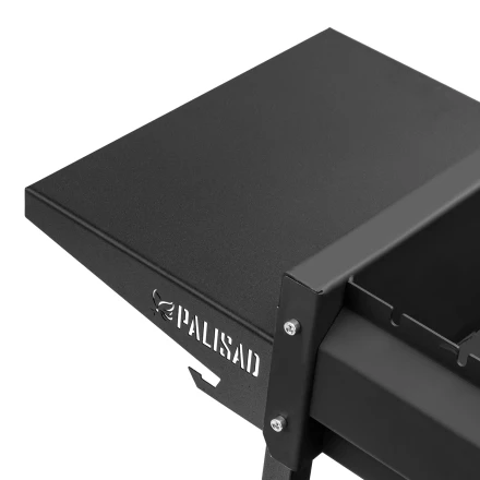 Мангал сварной на колесах, 662 х 390 х 152/805 мм, сталь 2 мм, кочерга в комплекте, Camping Palisad 69669 купить в Уфе