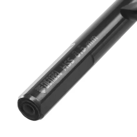 Сверло по металлу, 8,5 мм, HSS-Tin, Golden Tip, 8 шт. Denzel 717220 купить в Уфе