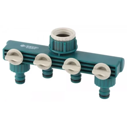 Распределитель четырехканальный (резьба внешняя-соединитель), RACO &quot;Original&quot; 4250-55257C, 3/4&quot;x1&quot; 4250-55257C купить в Уфе