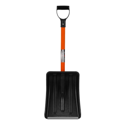 Лопата для уборки снега полипропиленовая Stels, 275х365х790 мм, стальной черенок, Россия, 61654 купить в Уфе