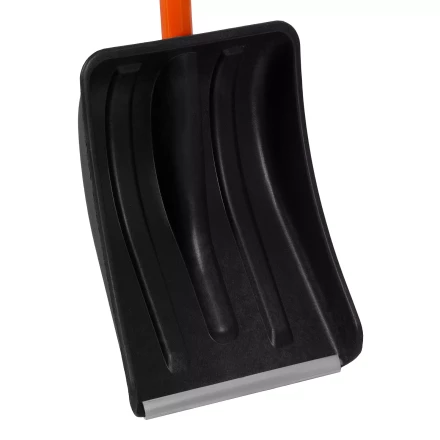 Лопата для уборки снега полипропиленовая Stels, 275х365х790 мм, стальной черенок, Россия, 61654 купить в Уфе