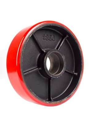 Колесо полиуретановое 180х50 мм без подшипника для тележек гидравлических BF/DF-III/RHP/AC/DF/CW2 1000296 купить в Уфе