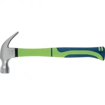 Молоток-гвоздодер с фибергласовой обрезиненной рукояткой 450г СИБРТЕХ 10442 купить в Уфе