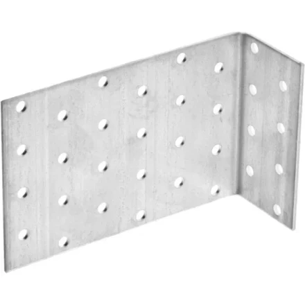 Крепежный угол ЗУБР &quot;МАСТЕР&quot; анкерный, 80х120х40мм, 20шт 310225-080-120 купить в Уфе