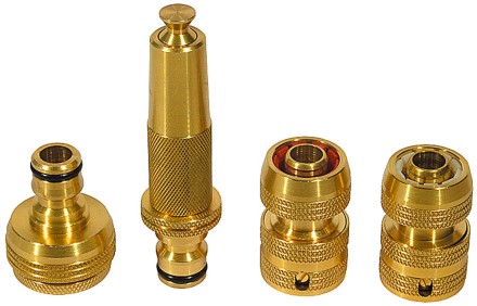Набор RACO &quot;Profi&quot;, Наконечник, адаптер и соединители 1/2&quot;х3/4&quot;х1&quot;, латунь, 5 предметов 4246-55058B купить в Уфе