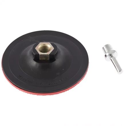 Насадка для дрели и УШМ с липучкой 115 мм твердая MATRIX артикул 76229 купить в Уфе