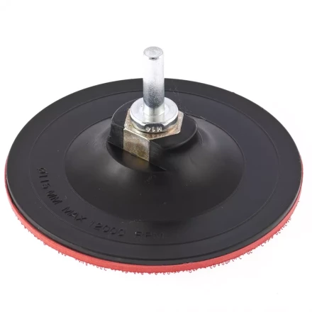 Насадка для дрели и УШМ с липучкой 115 мм твердая MATRIX артикул 76229 купить в Уфе