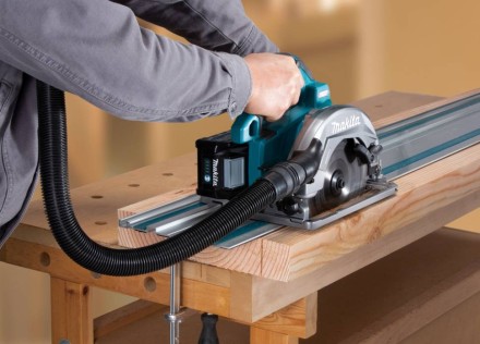 Аккумуляторная дисковая пила Makita XGT HS004GZ (без АКБ и ЗУ) купить в Уфе