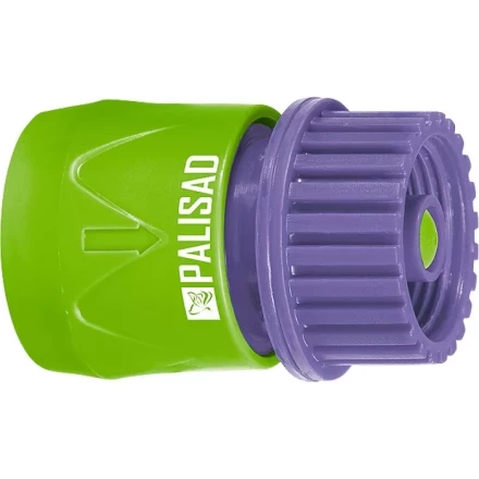 Соединитель пластмассовый быстросъемный, внутренняя резьба  3/4&quot;, аквастоп  PALISAD 66170 купить в Уфе