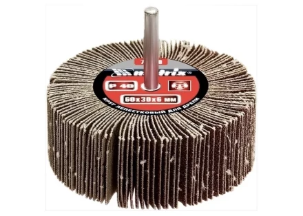 Круг лепестковый для дрели P 60  80 х 40 х 6 мм MATRIX 74152 купить в Уфе