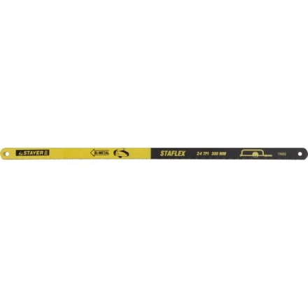 Полотно STAYER &quot;PROFI&quot; &quot;STAYER-FLEX&quot; по металлу, биметаллическое, 24TPI, 300 мм, 50 шт 15932-S50 купить в Уфе