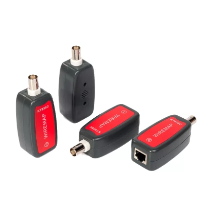 LAN-тестер кабельный КВТ KT 858C с функцией PoE (86210) купить в Уфе