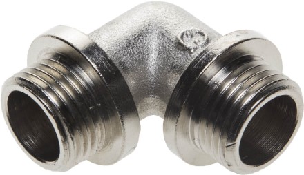 Уголок GENERAL FITTINGS с упором, никелированная латунь, ш/ш, 1/2&quot; 51072-S/S-1/2 купить в Уфе