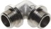Уголок GENERAL FITTINGS с упором, никелированная латунь, ш/ш, 1/2&quot; 51072-S/S-1/2 купить в Уфе