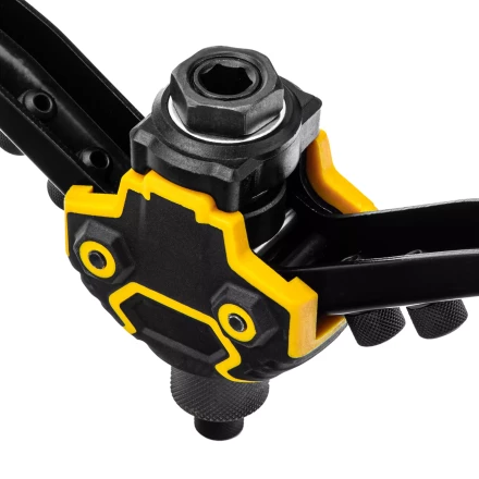 Заклепочник двуручный, заклепки 2,4-3,2-4,0-4,8-6,4 мм Denzel 40500 купить в Уфе