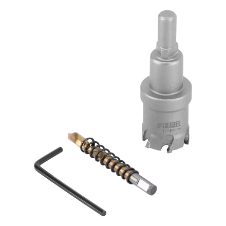 Коронка по металлу твердосплавная, 27 мм Denzel 724007 купить в Уфе