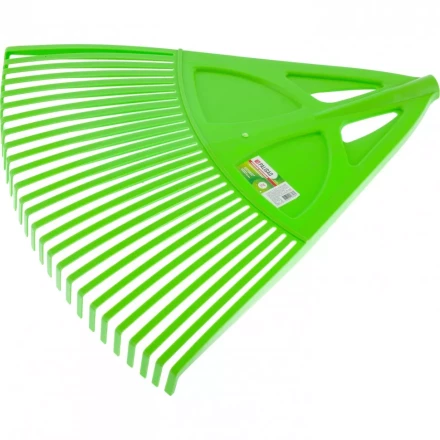 Грабли веерные пластиковые 27 зубьев зеленые Palisad 61709 купить в Уфе