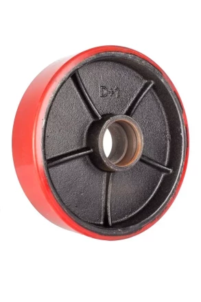 Колесо полиуретановое 200х50 мм без подшипника для тележек гидравлических BF/WB/RHP 1001014 купить в Уфе