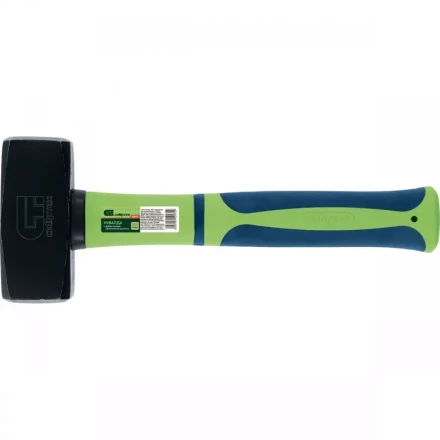 Кувалда, 1000 г, фибергласовая обрезиненная рукоятка СИБРТЕХ 10914 купить в Уфе