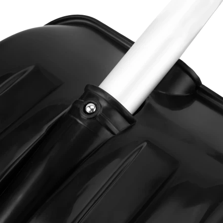 Лопата для уборки снега Palisad, полипропилен, 260х340х720-915 мм, телескопический черенок, Base 61693 купить в Уфе