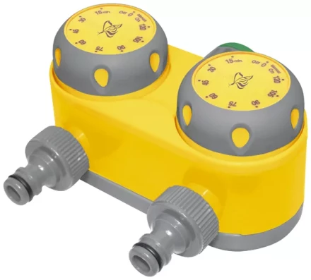 Таймер для полива на 2 линии механический PALISAD-LUXE 66197 купить в Уфе