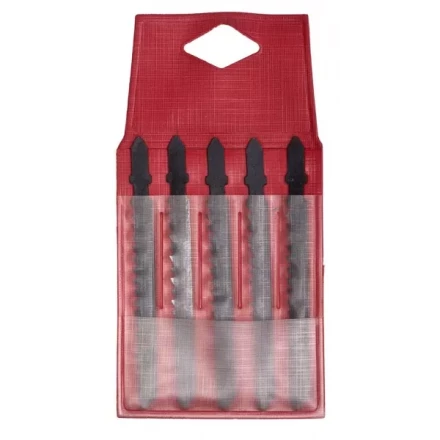 Набор ЗУБР "ЭКСПЕРТ": Полотна по дереву для эл/лобз, EU-хвостовик, 5шт 1595-S5 купить в Уфе