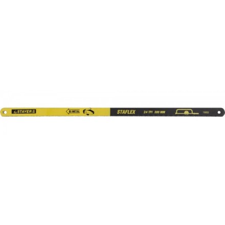 Полотно STAYER &quot;PROFI&quot; &quot;STAYER-FLEX&quot; по металлу, биметаллическое, 24TPI, 300 мм, 10 шт 15932-S10 купить в Уфе