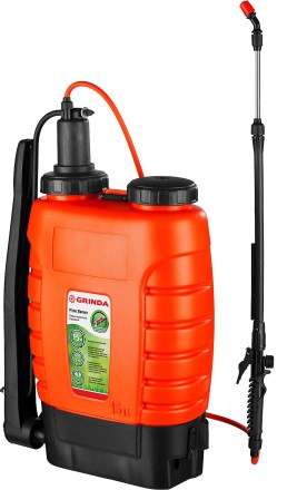 Опрыскиватель садовый GRINDA &quot;Fine Spray&quot;, ранцевый, телескопический удлинитель, 15л 425216 купить в Уфе