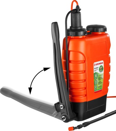 Опрыскиватель садовый GRINDA &quot;Fine Spray&quot;, ранцевый, телескопический удлинитель, 15л 425216 купить в Уфе