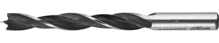 Сверло спиральное по дереву &quot;M-type&quot;, М-образная заточка, сталь HCS, STAYER Professional 2942-120-10, d=10мм 2942-120-10_z01 купить в Уфе