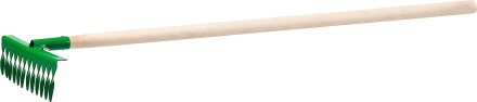 Грабли РОСТОК садовые с черенком, 12 витых зубцов 421900-12 купить в Уфе